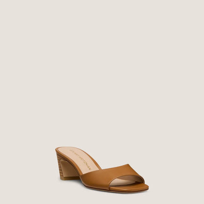 Stassi Slide Sandal 50 - Boho Tan/Camel Brown Leather