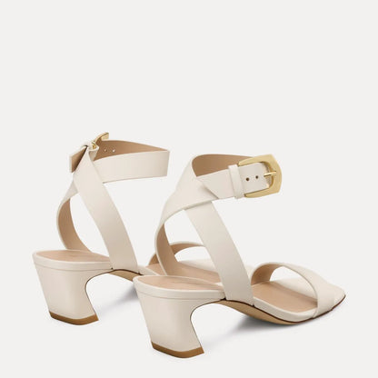 Sai Sandal 50 - Cream Beige Leather