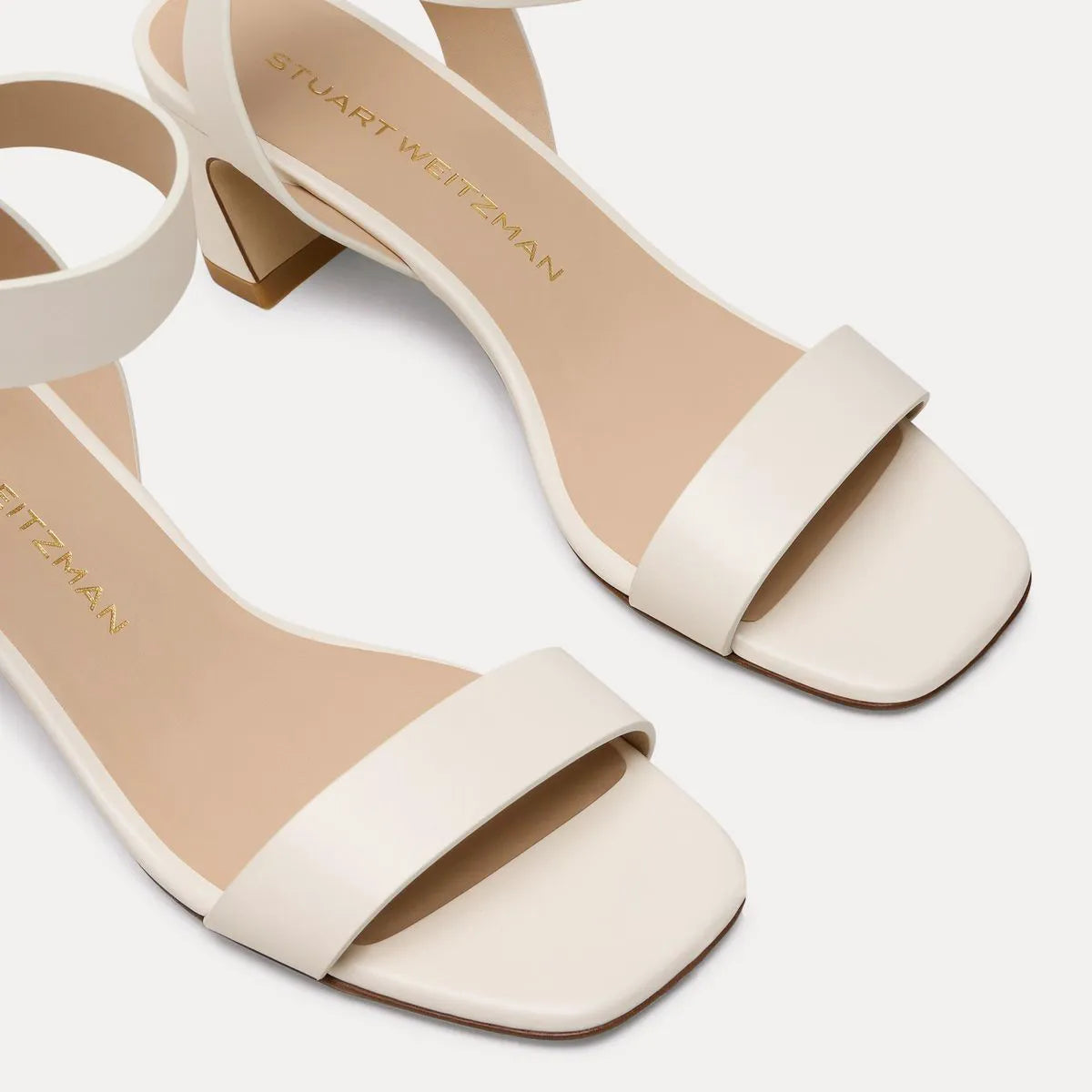 Sai Sandal 50 - Cream Beige Leather