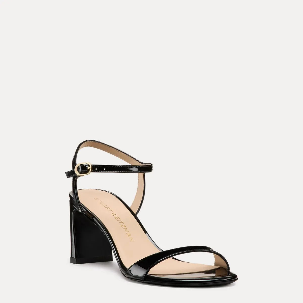 Babette Block Heel Pump 60 - Black Patent Leather