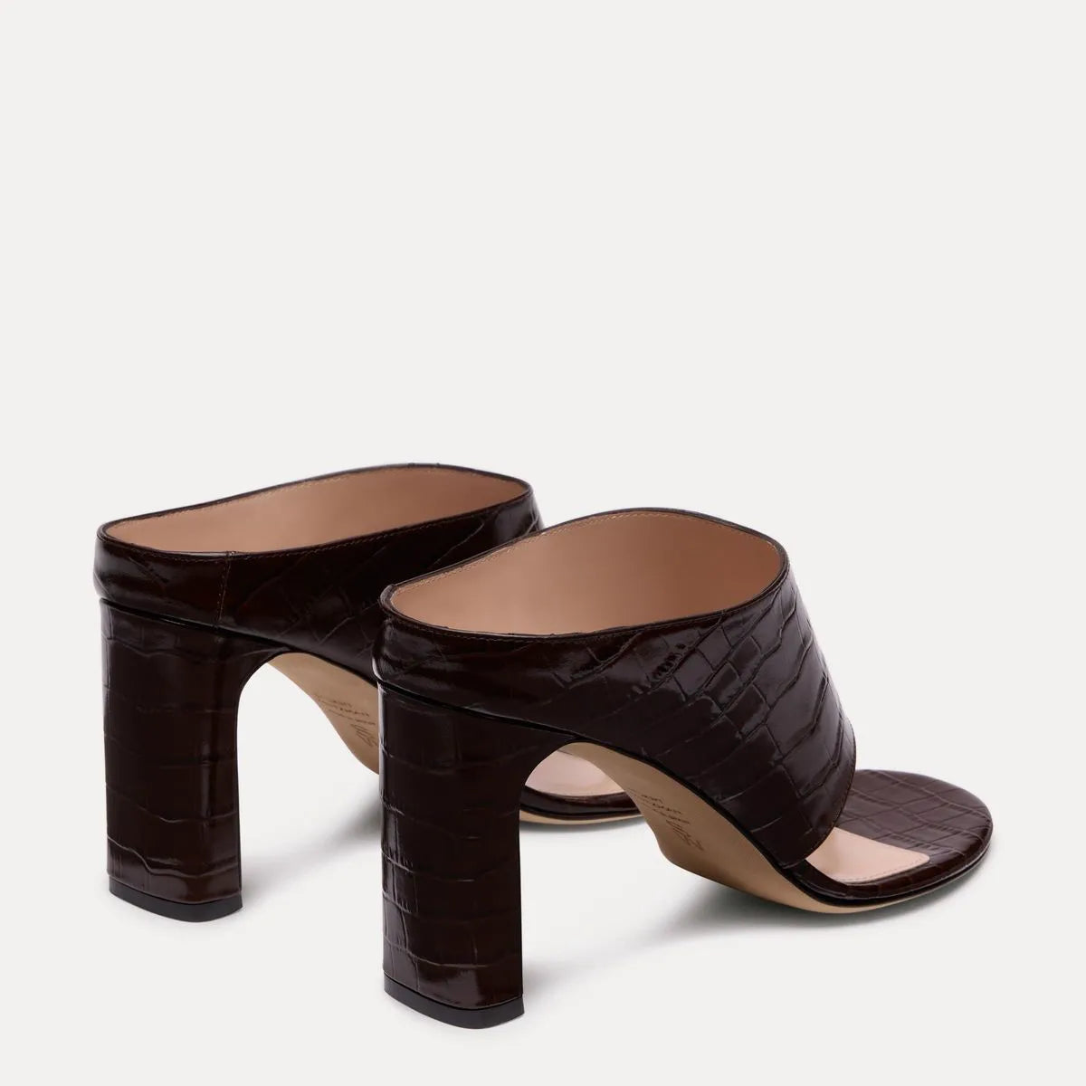 Babette Thong Sandal 85 - Walnut Brown Leather