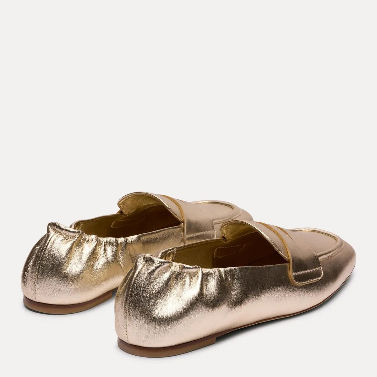 Bryant Loafer - Light Gold Leather