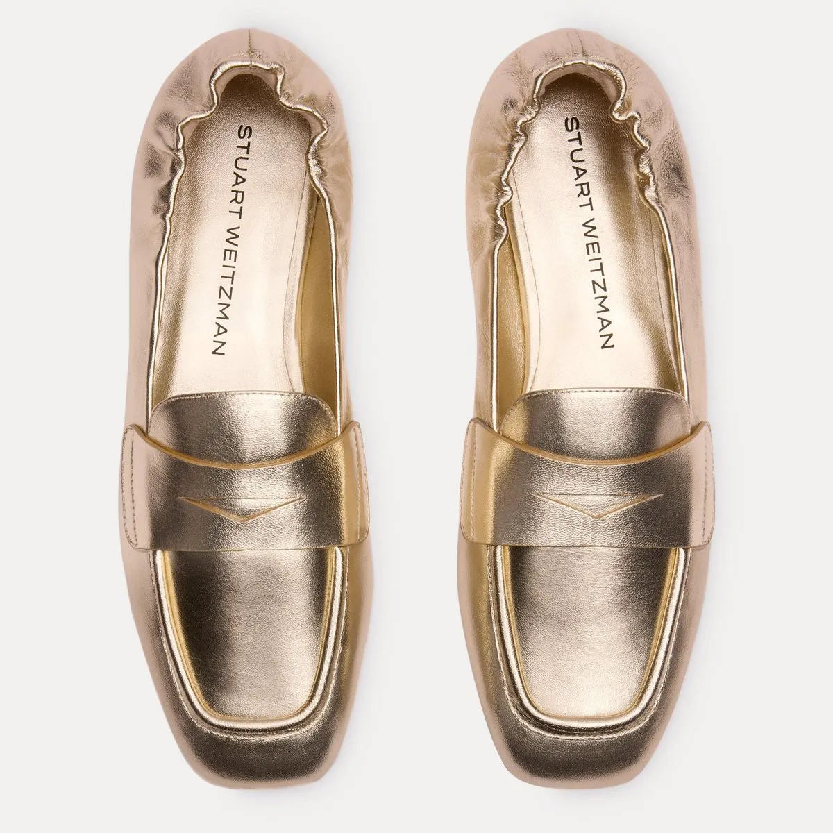 Bryant Loafer - Light Gold Leather