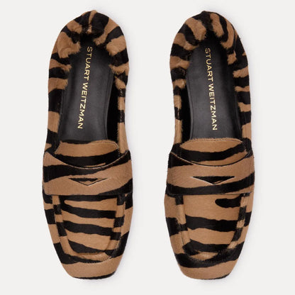 Bryant Loafer - Camel Calf Hair Leather