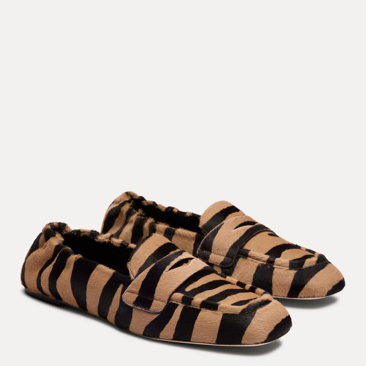 Bryant Loafer - Camel Calf Hair Leather