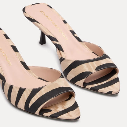 Lexington Mule 50 - Zebra Print Fabric