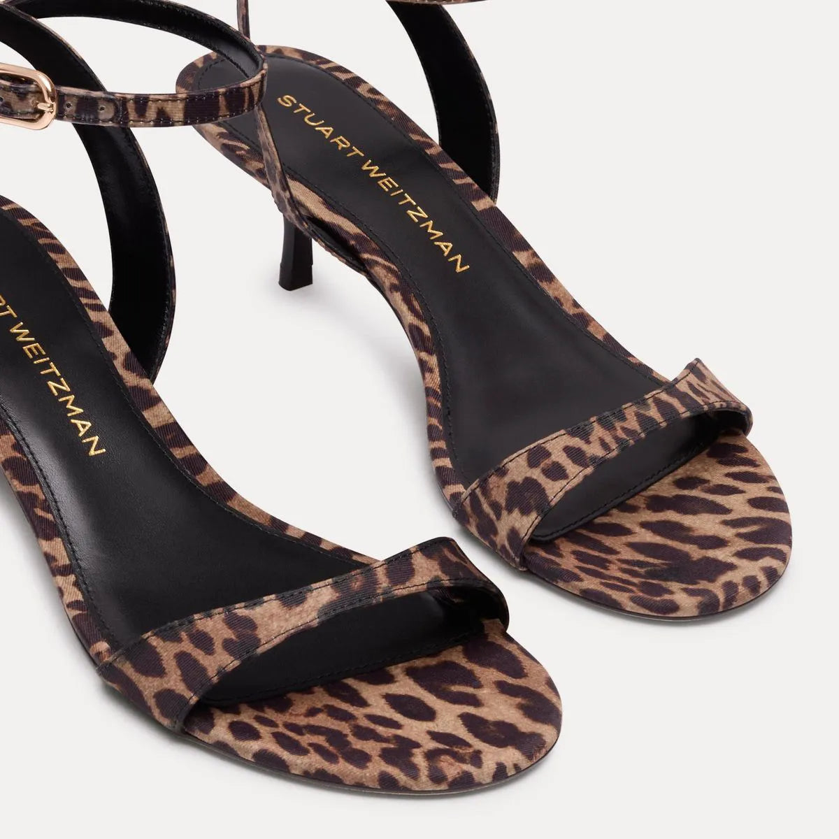 Kellie Sandal 50 - Leopard-Print Fabric