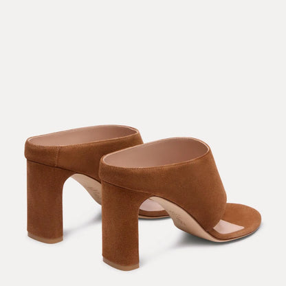 Babette Thong Sandal 85 - Doe Brown Suede