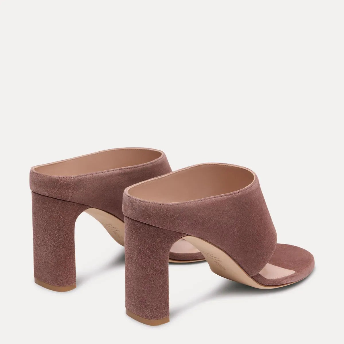 Babette Thong Sandal 85 - Mauve Suede