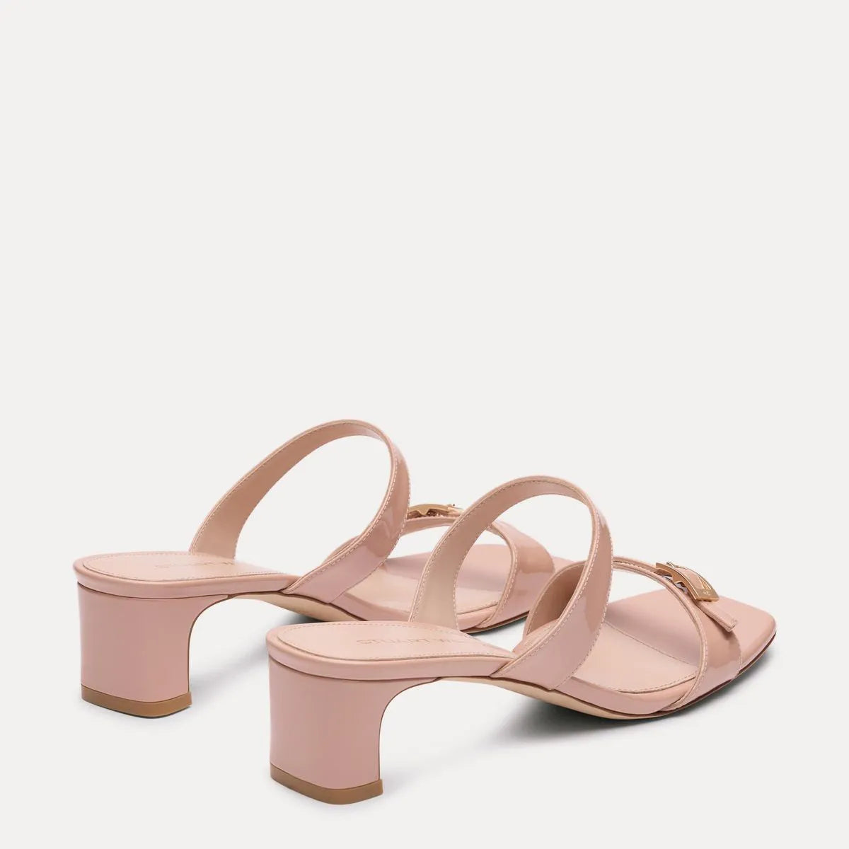 Baby Babette Slide Sandal - Blushful Beige Patent Leather