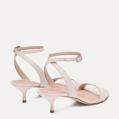 Kellie Sandal 50 - Cream Leather