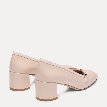 Georgie Pump 50 - Linen Leather