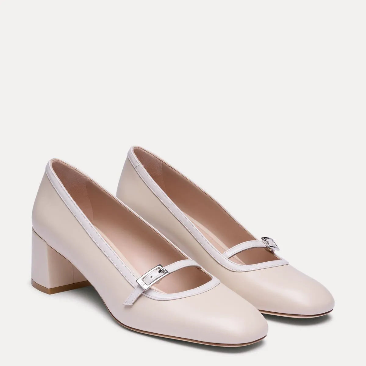 Georgie Pump 50 - Linen Leather