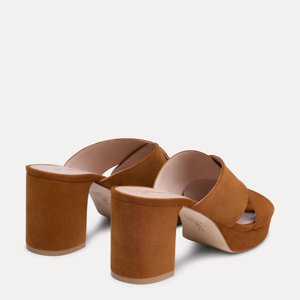 Dayna Platform Slide Sandal - Boho Tan Suede