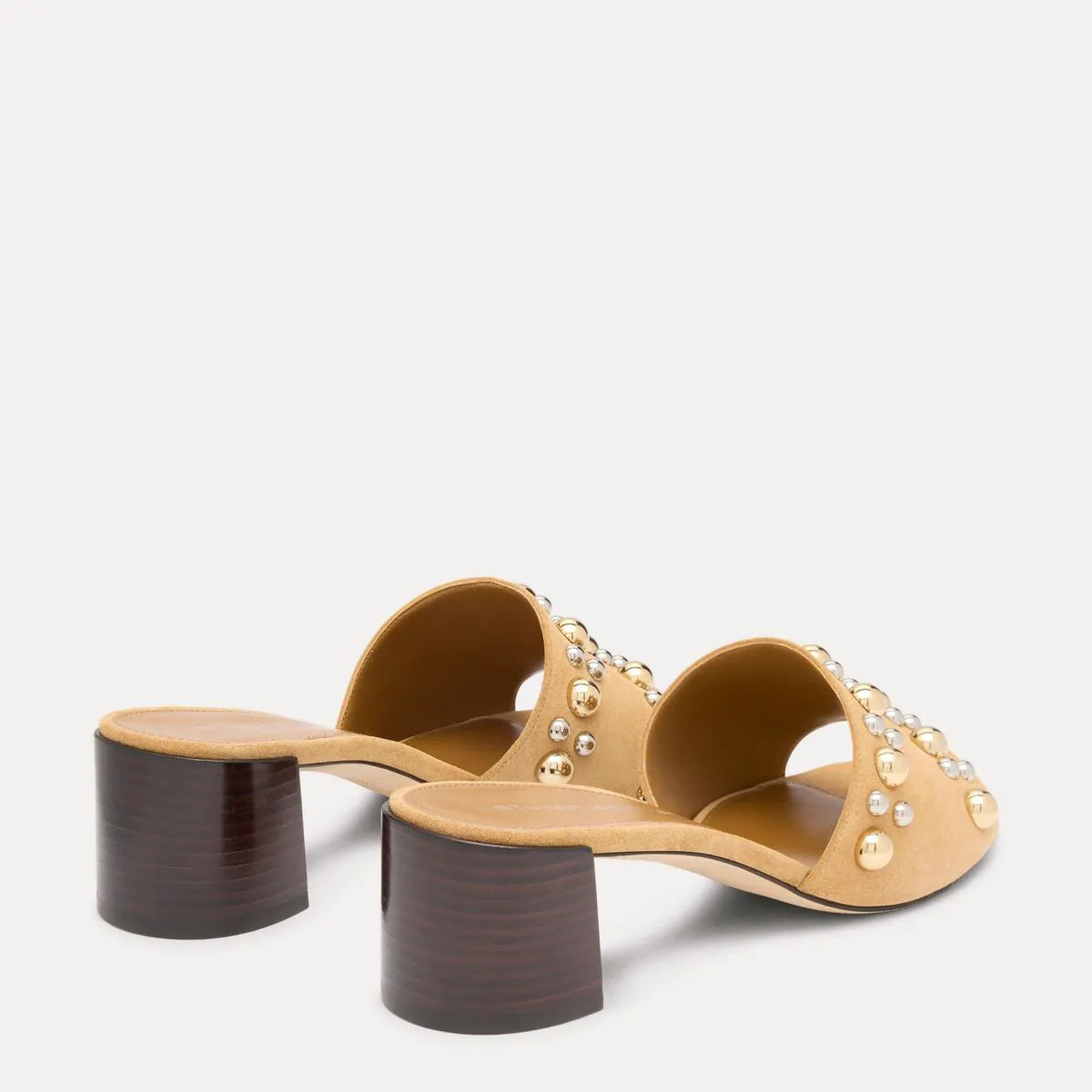 Perry Slide Sandal 50 - Golden Hour & Maroon Suede
