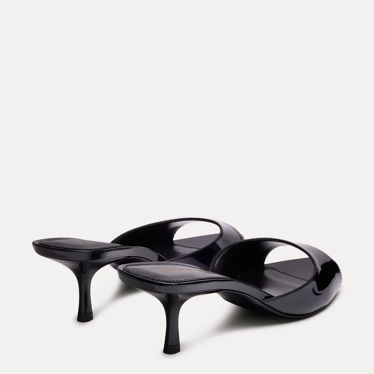 Lexington Mule 50 - Black Patent Leather