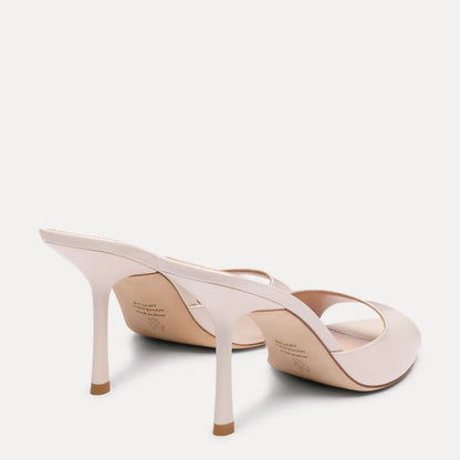 Lexington Mule 85 - Cream Patent Leather