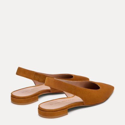 Stassi Slingback Flat - Boho Tan Suede