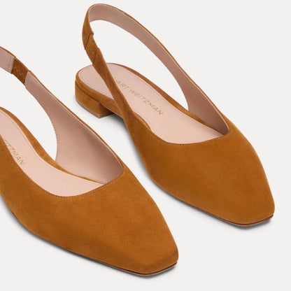 Stassi Slingback Flat - Boho Tan Suede