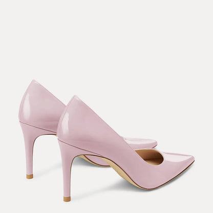 Stuart Power Pump 85 - Mauve Patent Leather