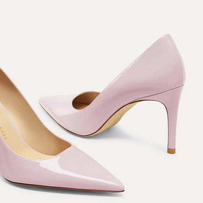Stuart Power Pump 85 - Mauve Patent Leather
