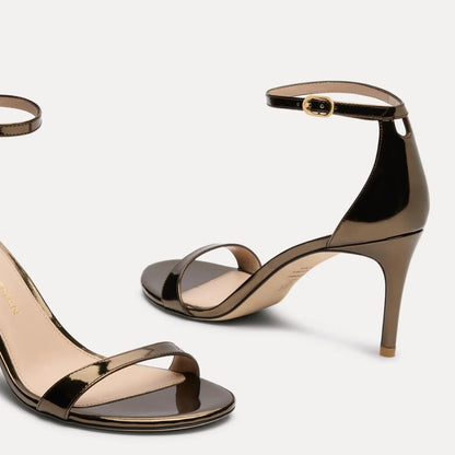 Nudist II Sandal 75 - Cigar Brown Leather