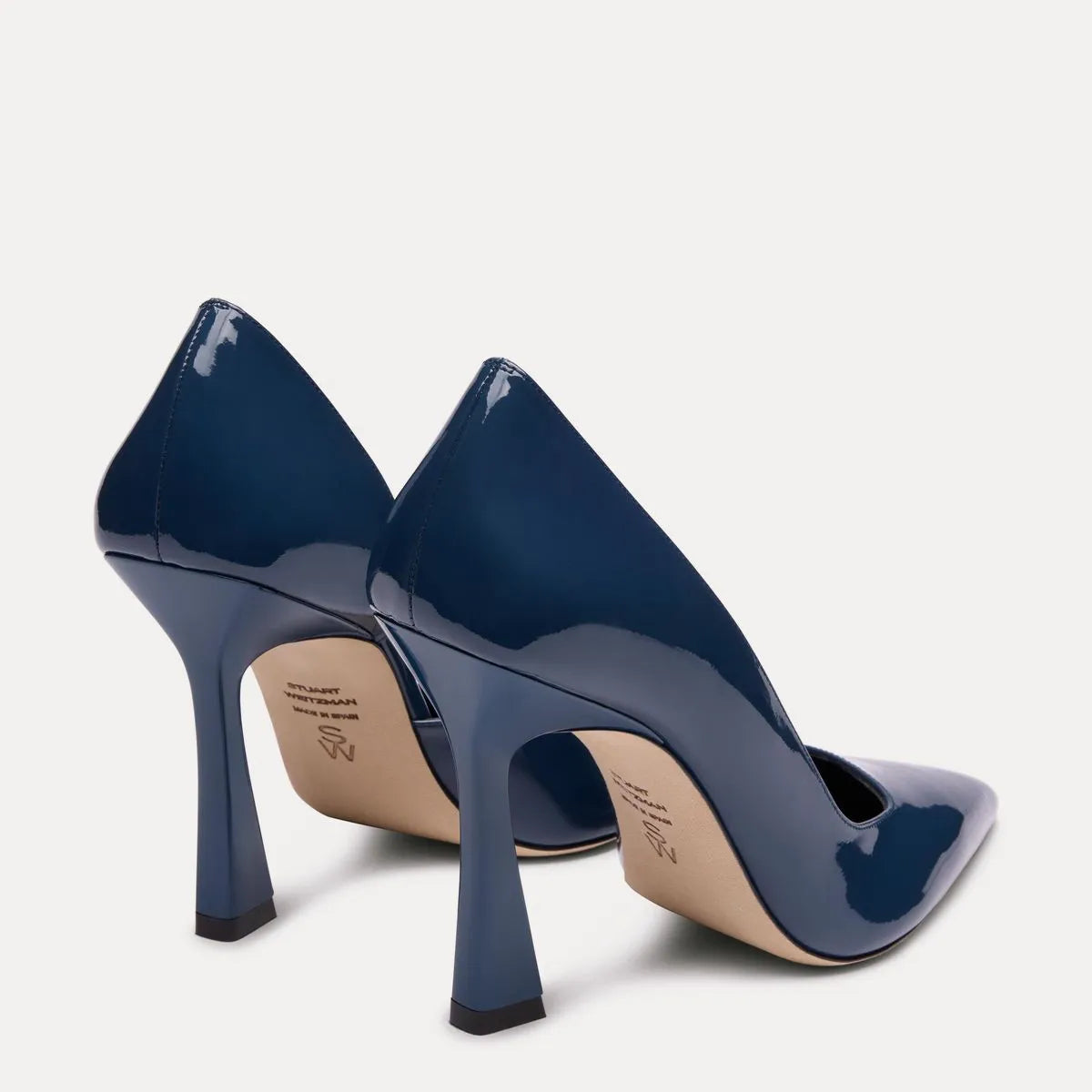 Vinnie D'Orsay Pump 100 - Stormy Blue Patent Leather