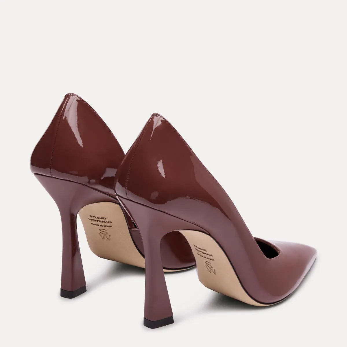 Vinnie D'Orsay Pump 100 - Brownstone Patent Leather