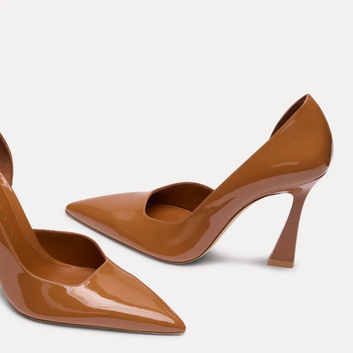Vinnie D'Orsay Pump 100 - Boho Tan Patent Leather