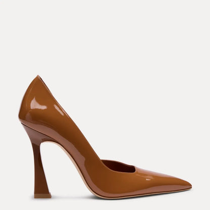Vinnie D'Orsay Pump 100 - Boho Tan Patent Leather