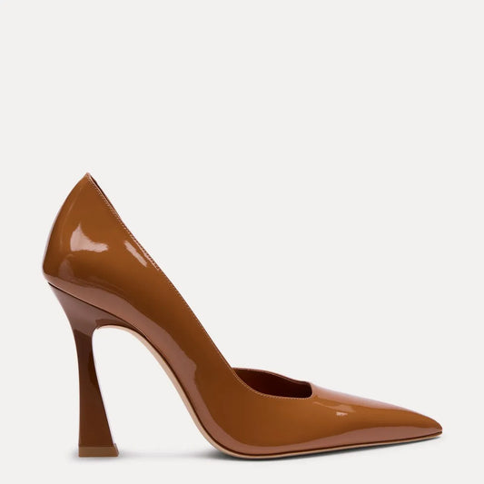 Vinnie D'Orsay Pump 100 - Boho Tan Patent Leather