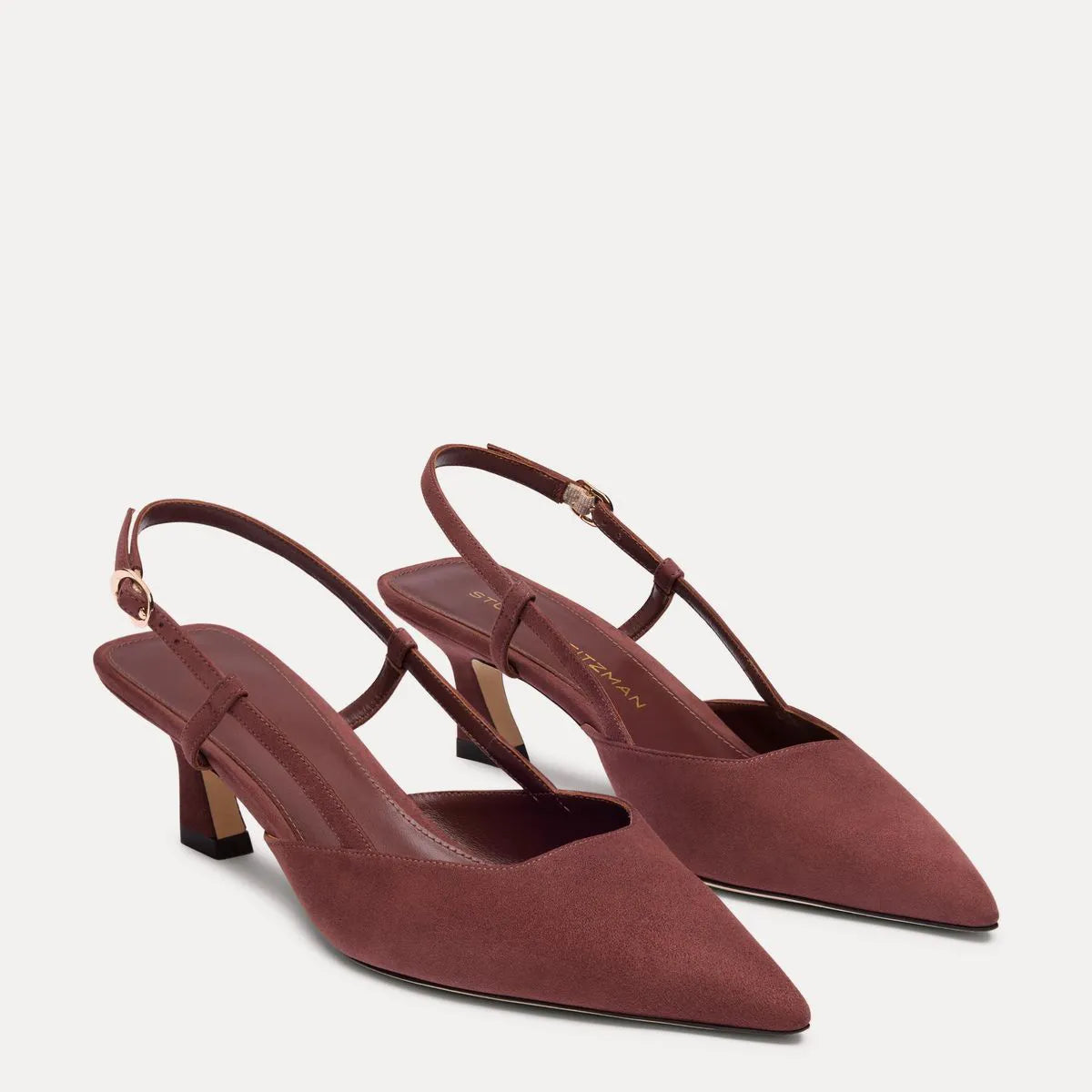 Vinnie Slingback Pump 50 - Brownstone Suede