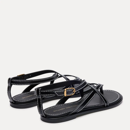 Park Sandal - Black Leather
