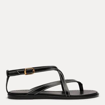 Park Sandal - Black Leather