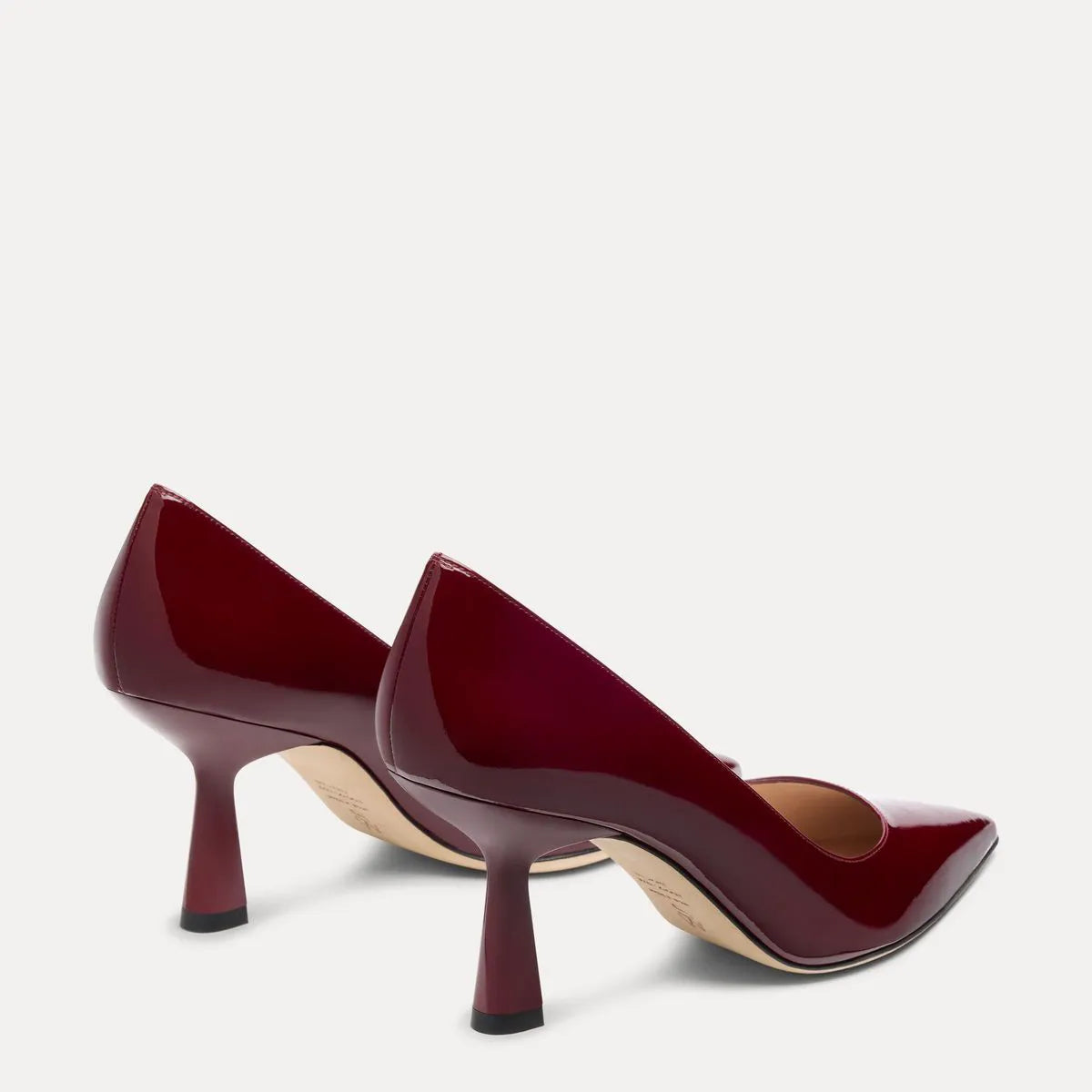 Stuart Supersculpt Pump 75 - Rosewood Patent Leather