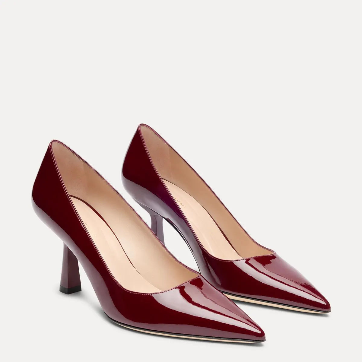 Stuart Supersculpt Pump 75 - Rosewood Patent Leather
