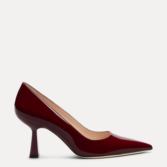 Stuart Supersculpt Pump 75 - Rosewood Patent Leather