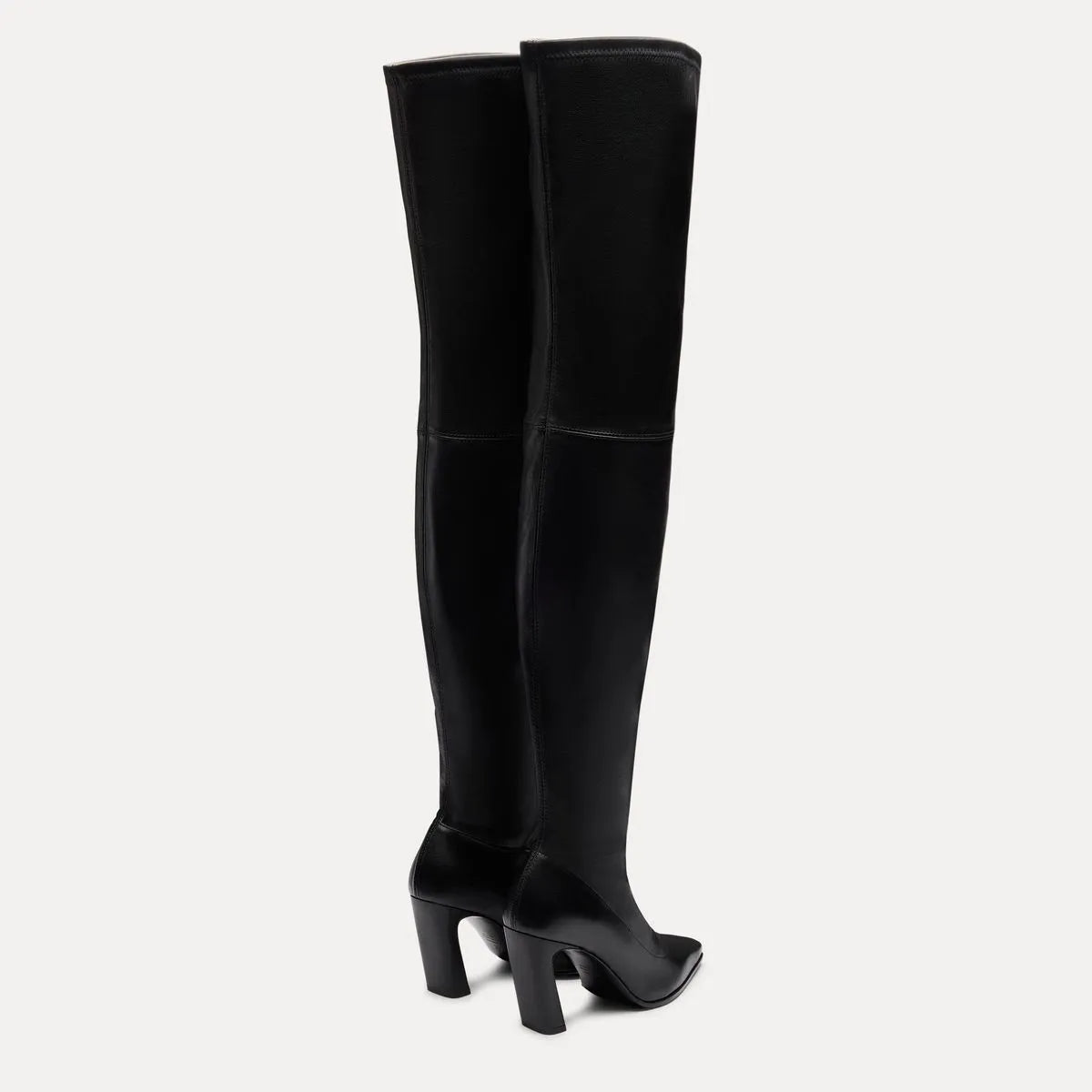 Ultrastassi Over-the-Knee Boot 85 - Black Stretch Leather