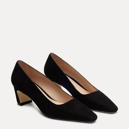 Stassi Pump 50 - Black Suede