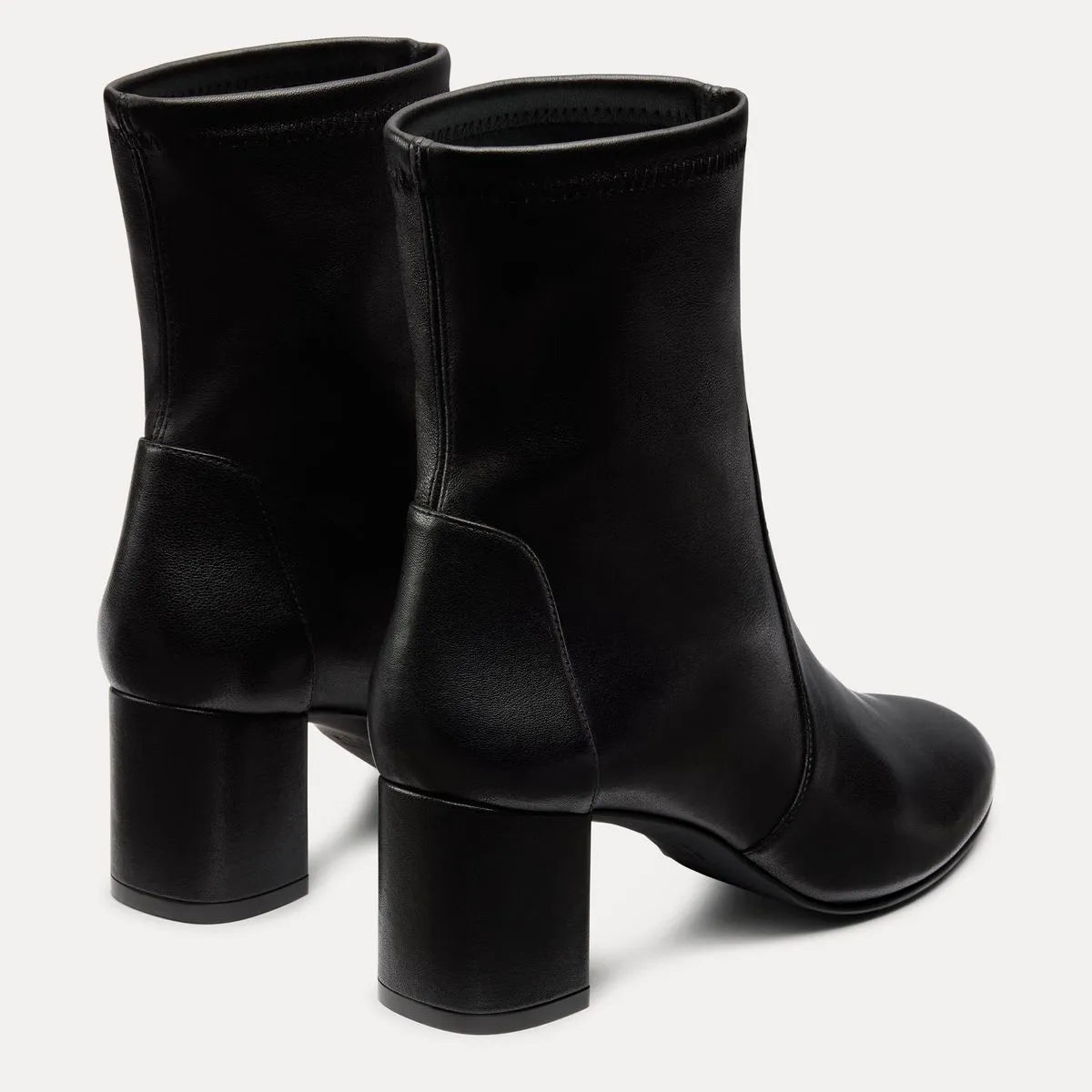 Yulia Stretch Bootie 60 - Black Stretch Leather