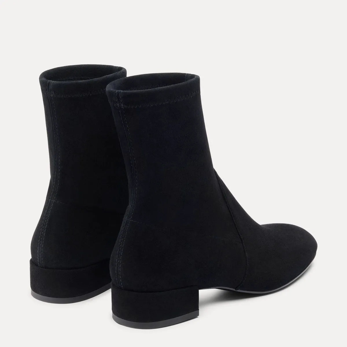 Bacari Bootie 25 - Black Stretch Suede