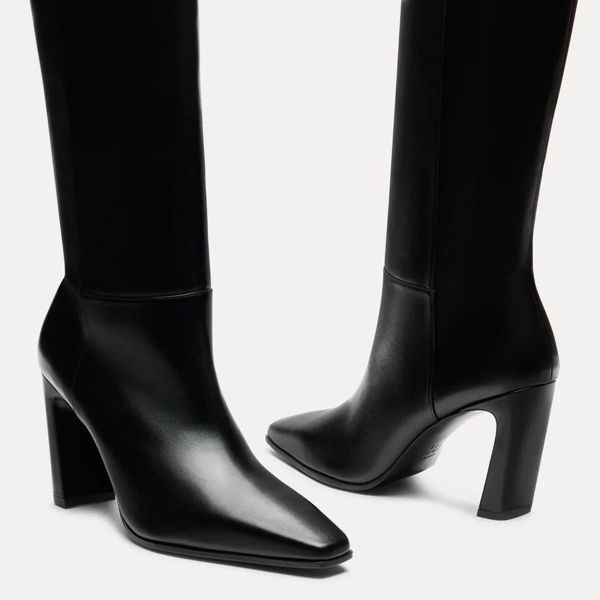 Stassi Boot 85 - Black Leather