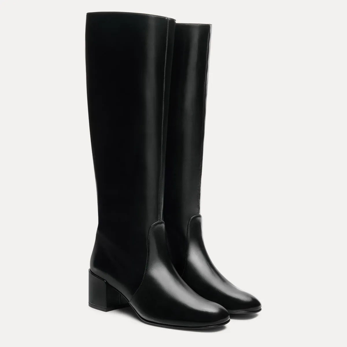 Bacari Knee-High Boot 50 - Black Leather
