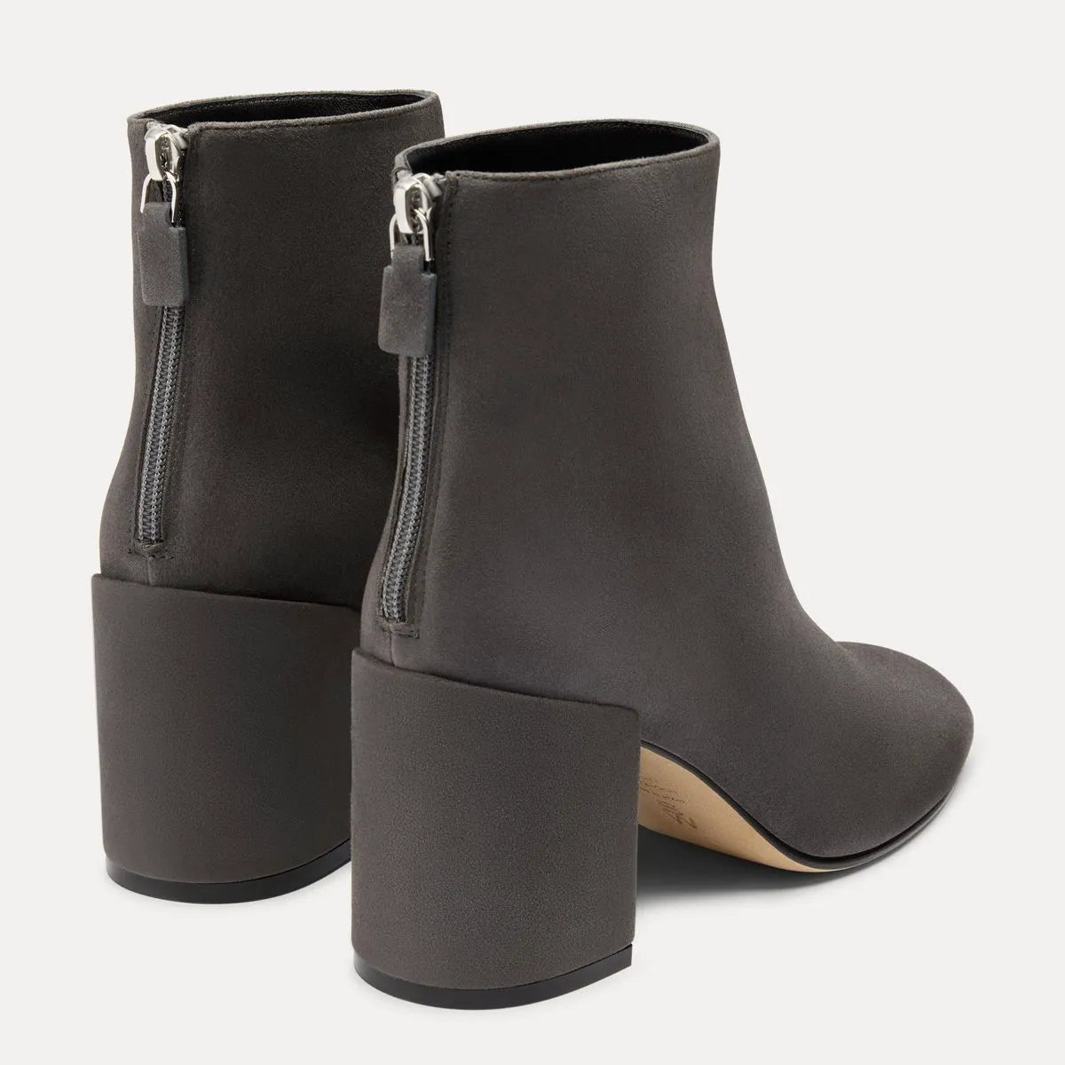 Bacari Zip Bootie 75 - City Fog Suede