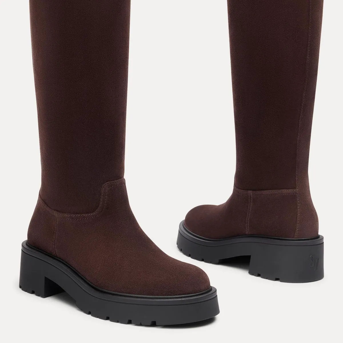 Ren Knee-High Boot - Hickory Suede