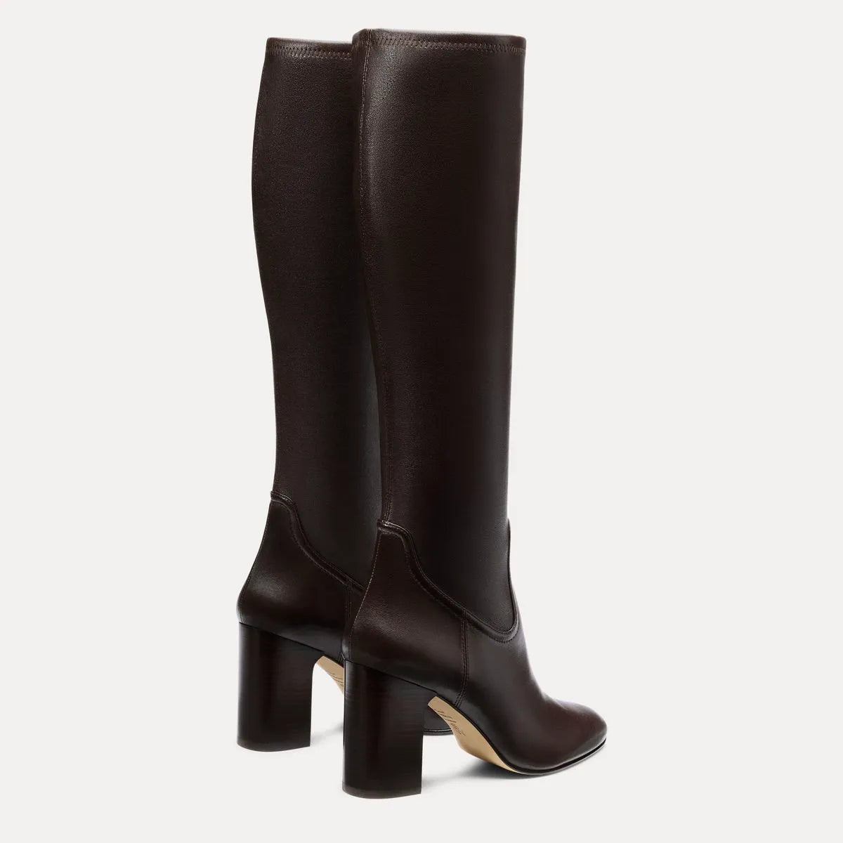 Mulberry Stretch Knee-High Boot - Espresso Stretch Leather