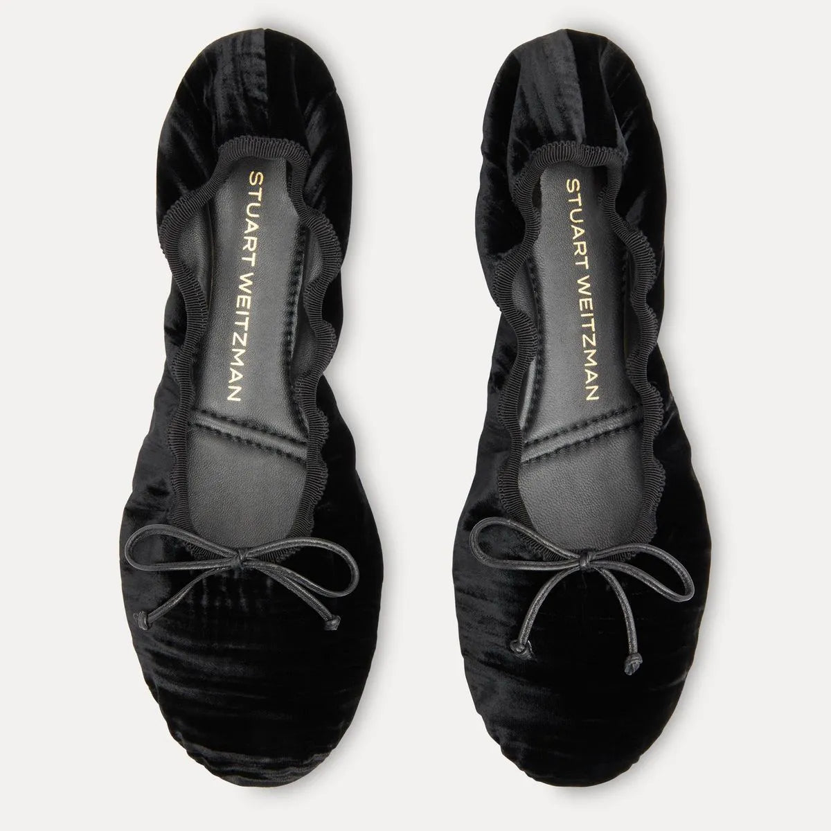 Nia Ballet Flat - Black Velvet