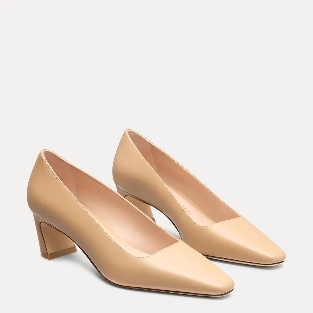 Stassi Pump 50 - Adobe Beige Leather