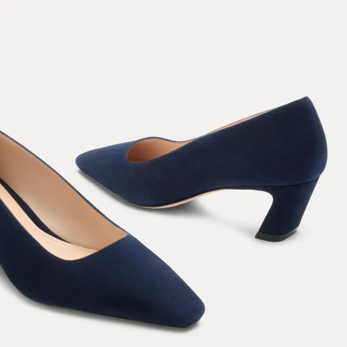 Stassi Pump 50 - Nice Blue Suede