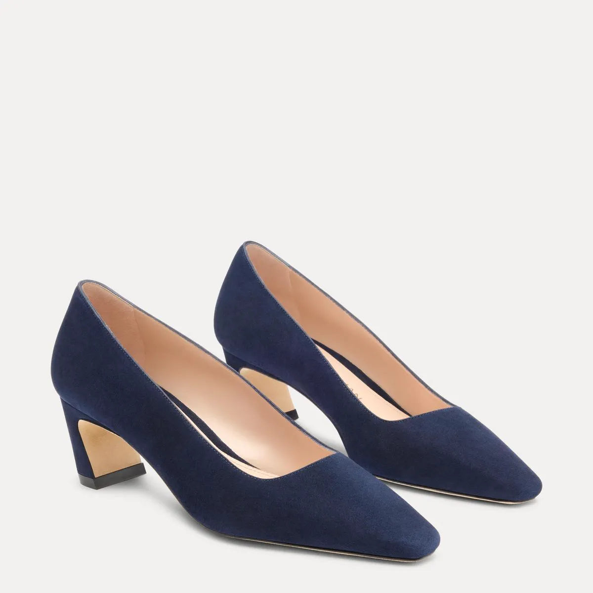 Stassi Pump 50 - Nice Blue Suede